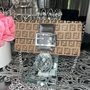 Authentic Fendi Zucchino Wallet on Chain